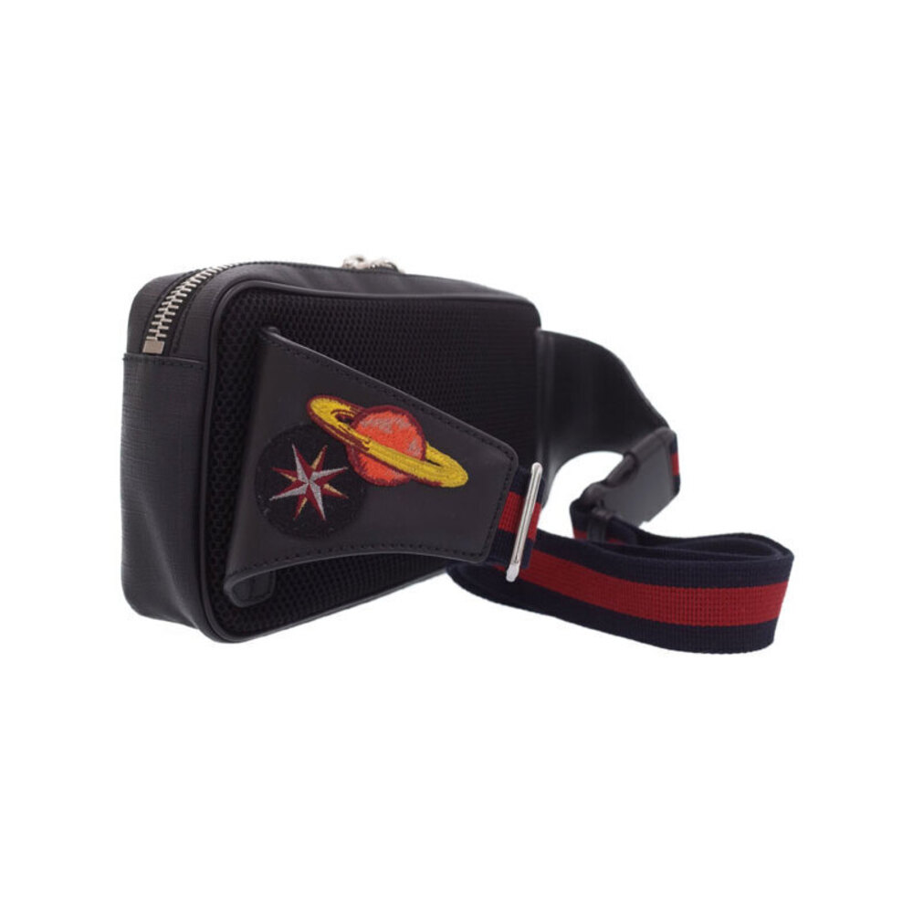 Gucci Supreme Bag GG Body Black Soft Tiger Cat Belt